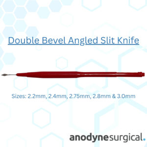 Disposable Ophthalmic Knives - Double Bevel Angled Slit Knife