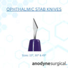 Disposable Ophthalmic STAB Knives