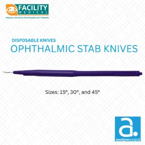 Disposable Ophthalmic Stab Knives