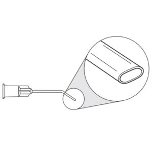 Hydrodissection Cannula – 8 mm Angled Tip (32°)